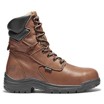 Timberland PRO TiTAN 8" Alloy Toe - Hnede Pracovne Cizmy Panske, TB0357P